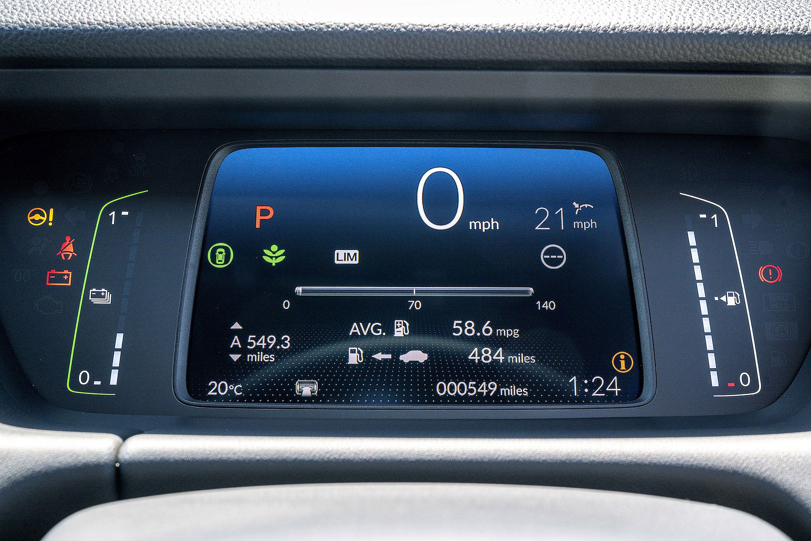 Honda Jazz driver display