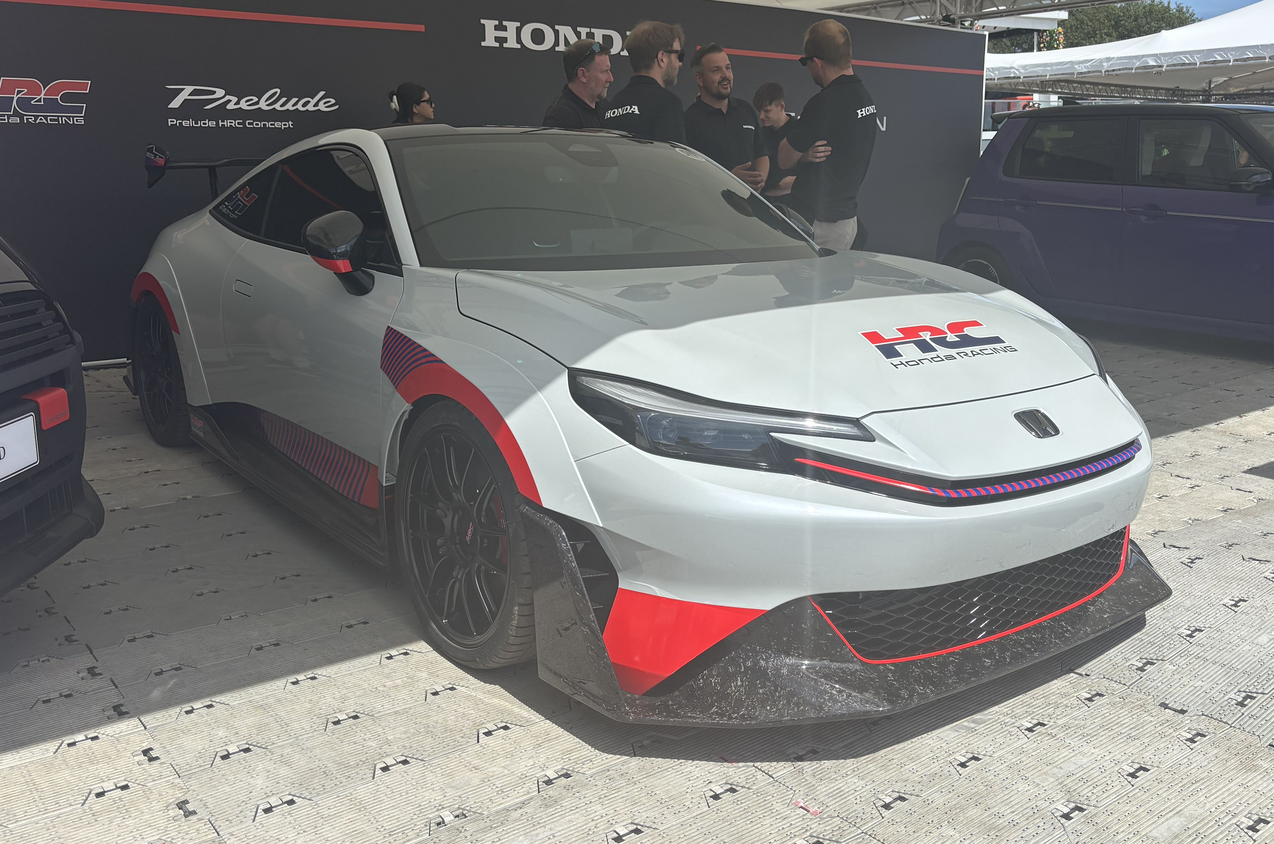 Honda Prelude HRC Concept front static Goodwood FOS