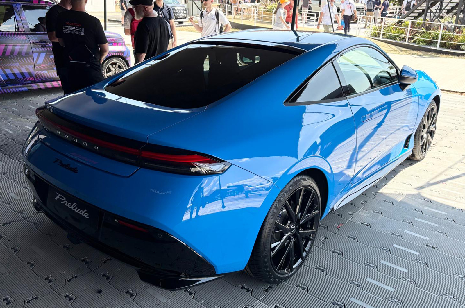 Honda Prelude rear static at Goodwood Festival of Speed