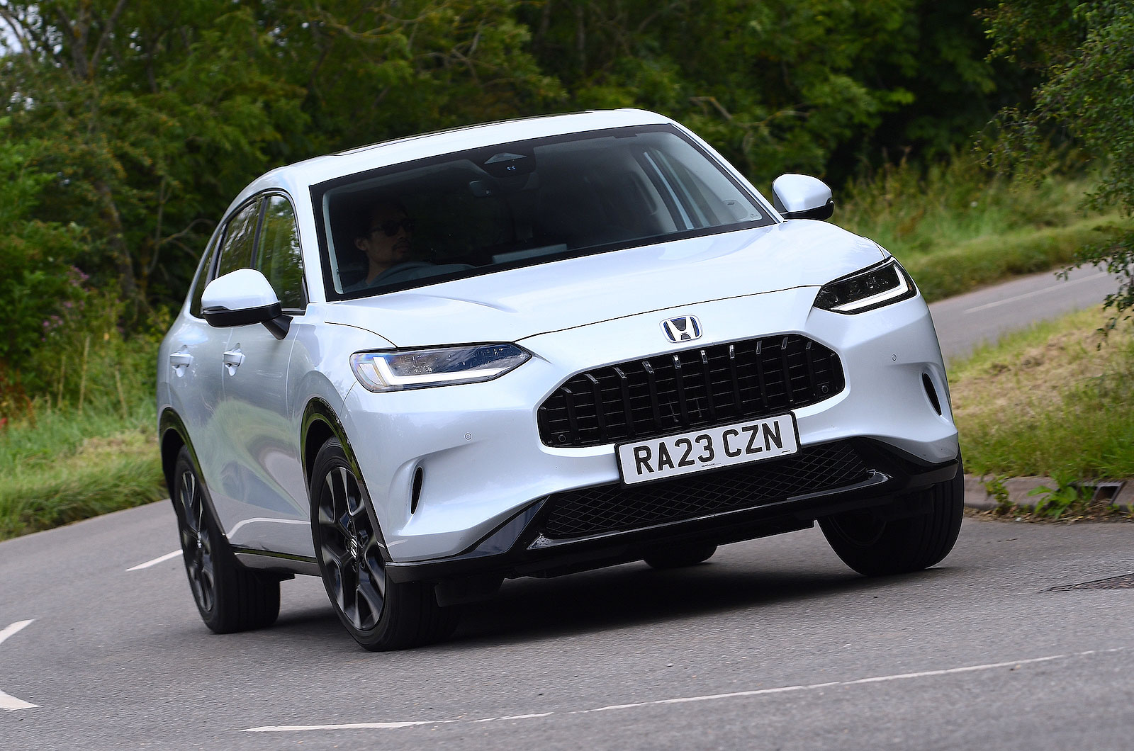 Honda ZR-V front cornering