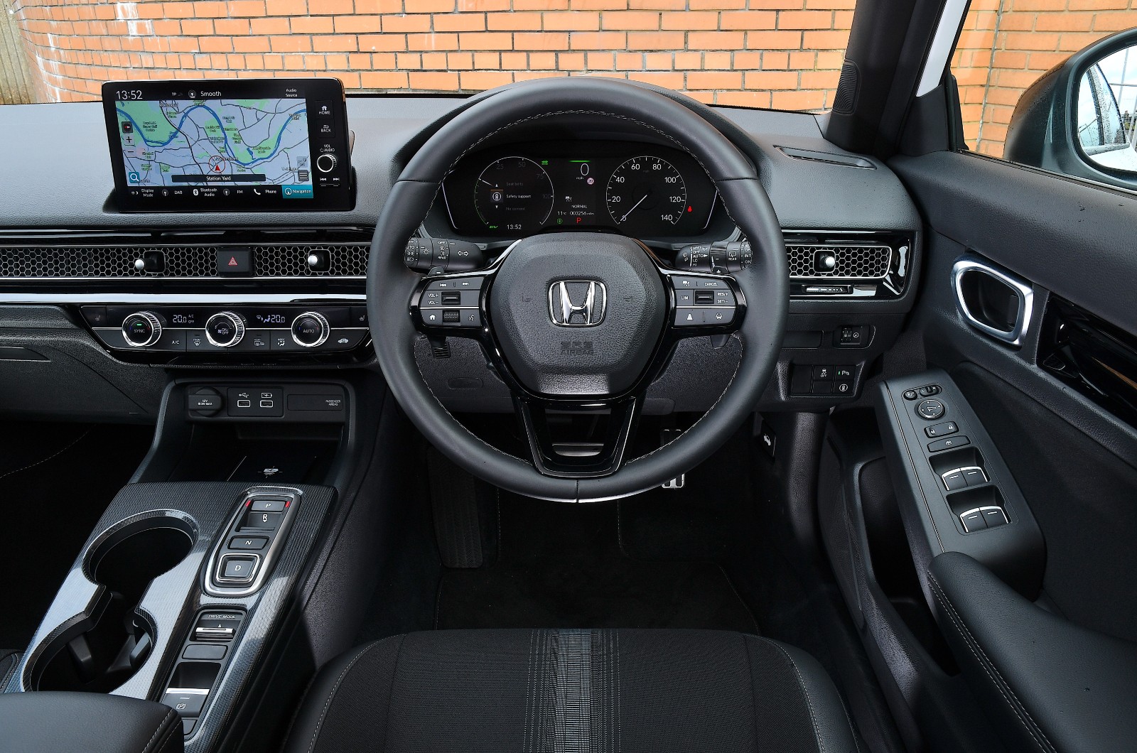 New Honda Civic dashboard