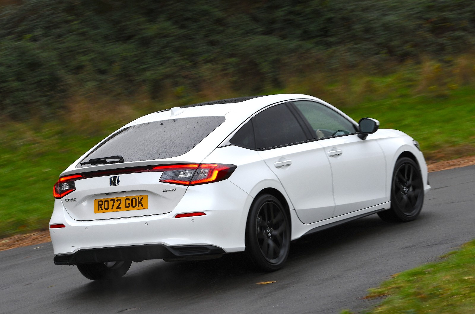 NEW Honda Civic rear panning