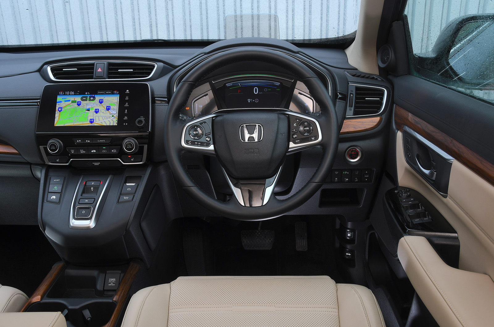 Honda CR-V 2021 dashboard