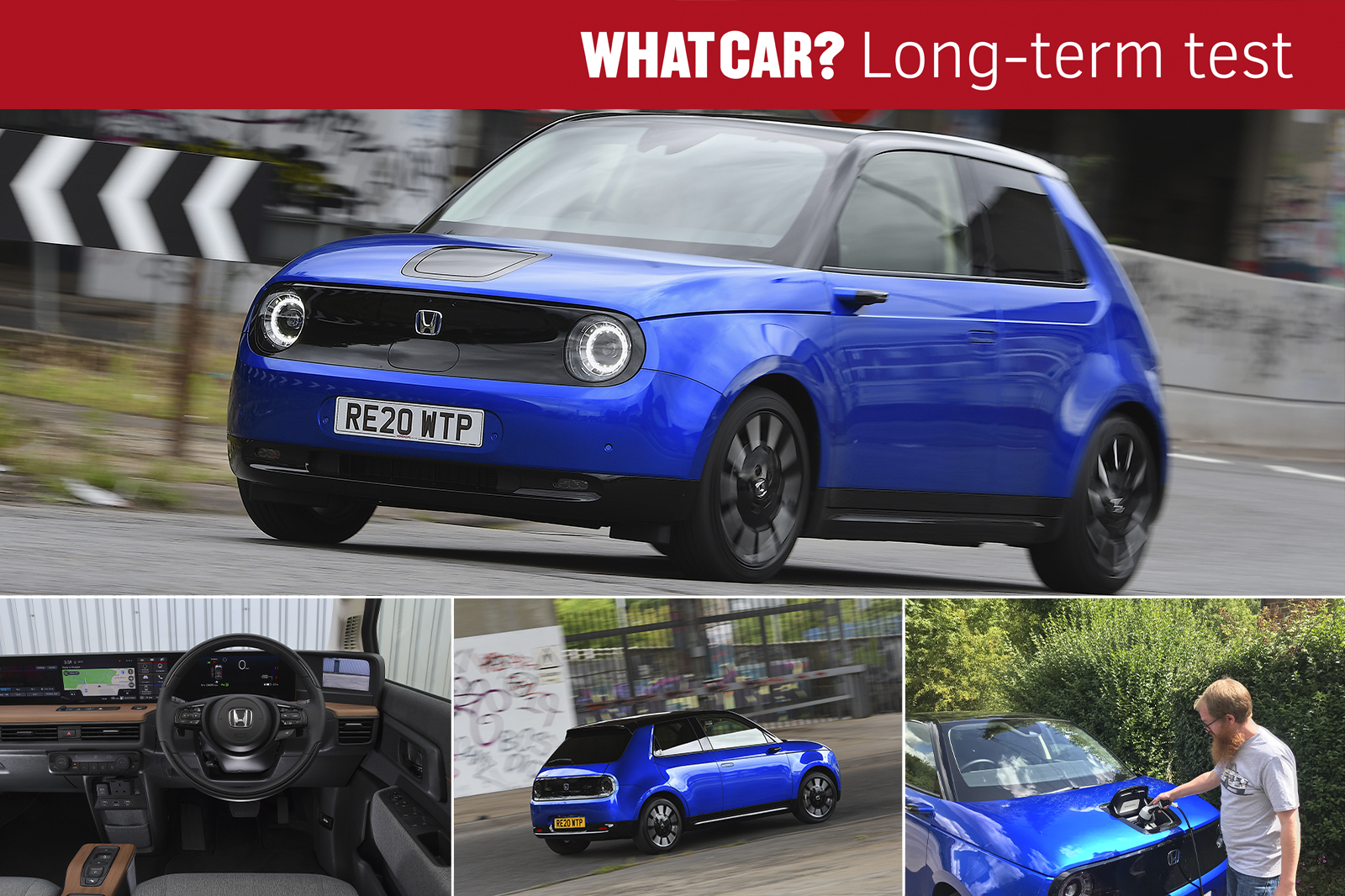 2020 Honda e long term montage