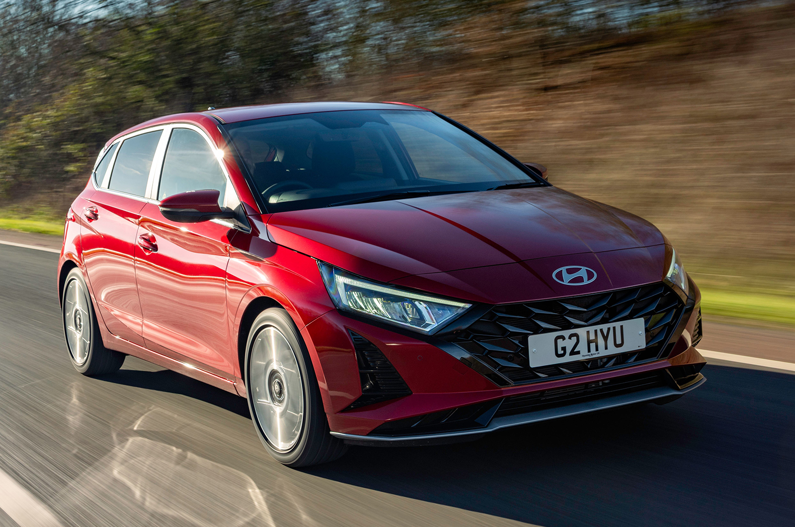 Hyundai i20 driving front right