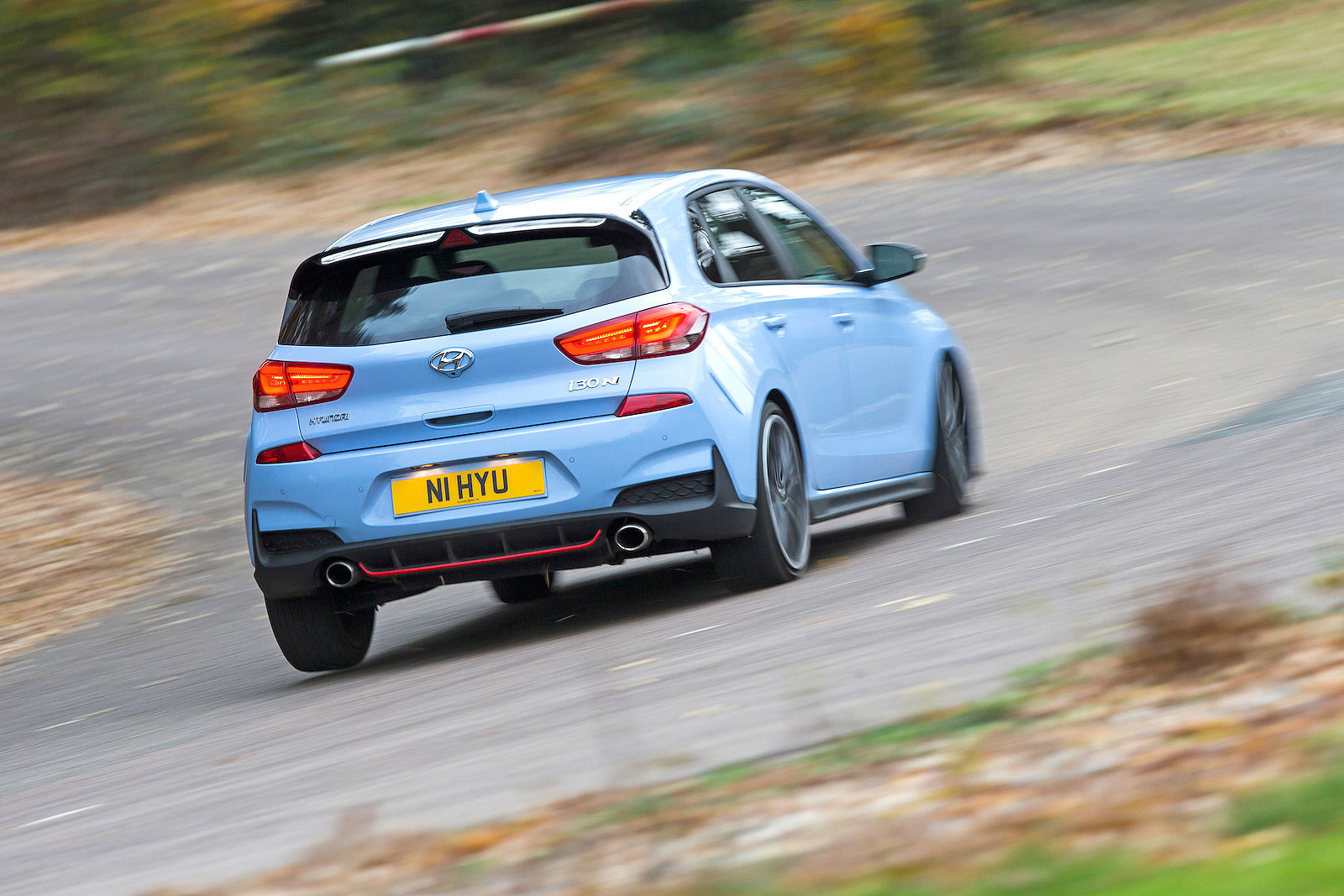 Hyundai i30 N rear cornering