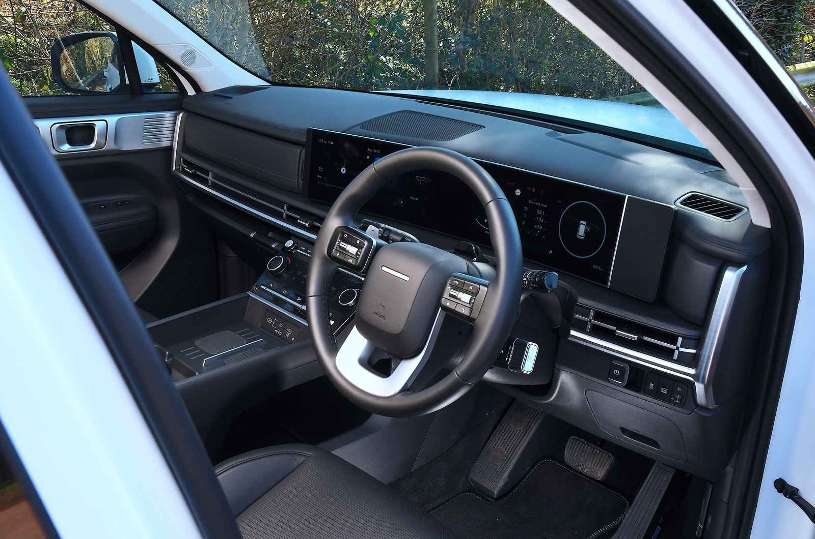 Hyundai Santa Fe dashboard