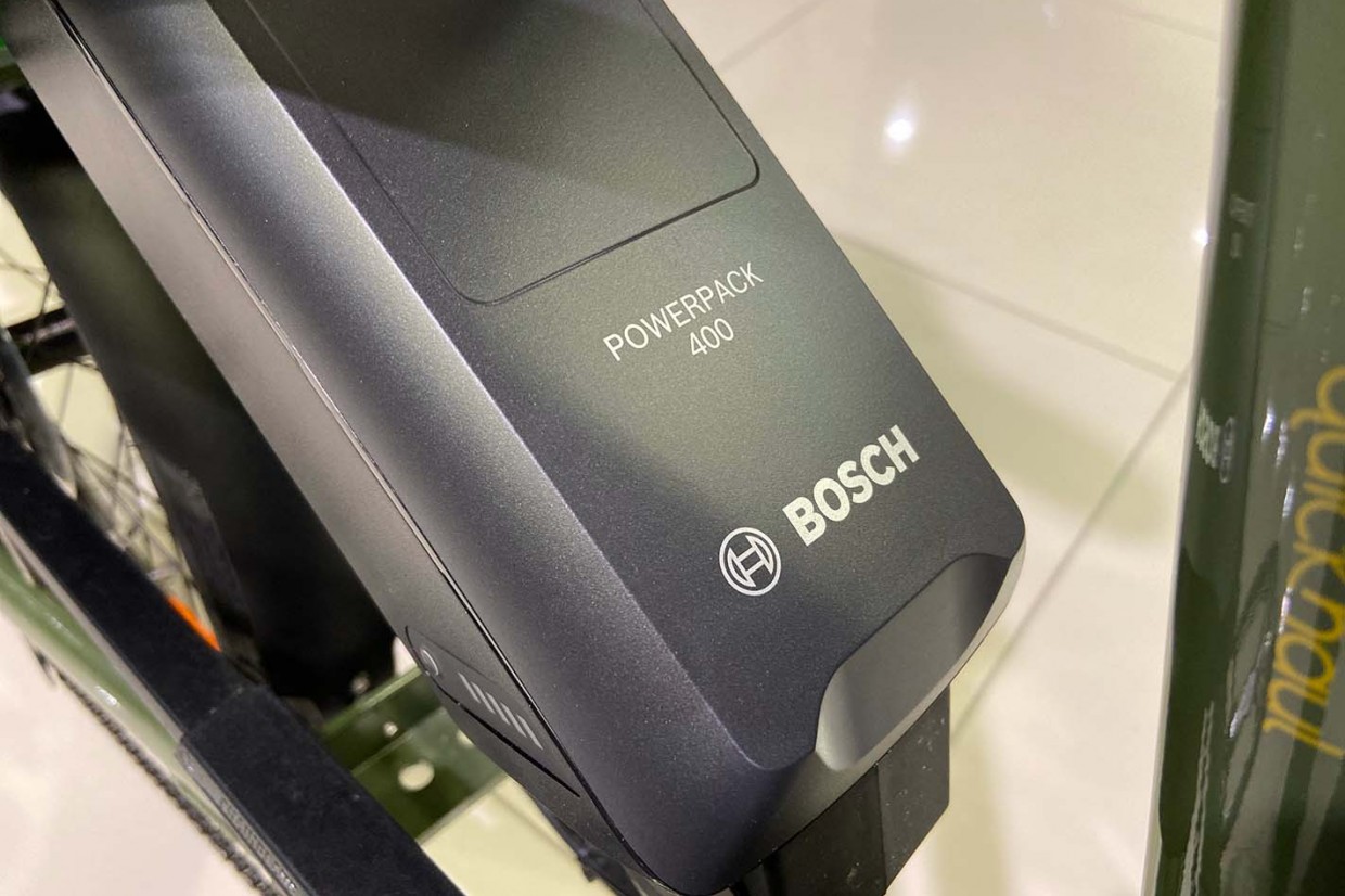 Quick Haul e-bike Bosch battery