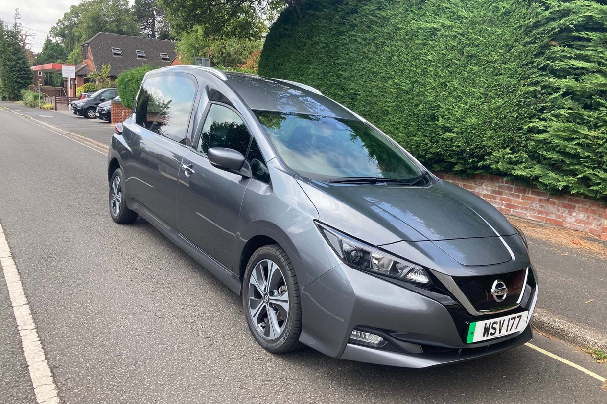 Nissan Leaf electric hearse