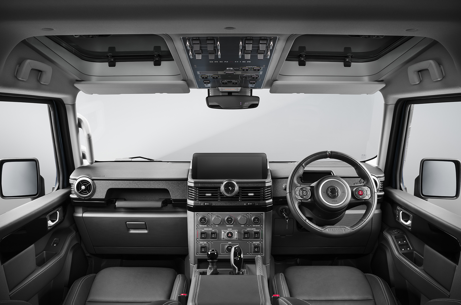 Ineos Grenadier Commercial dashboard
