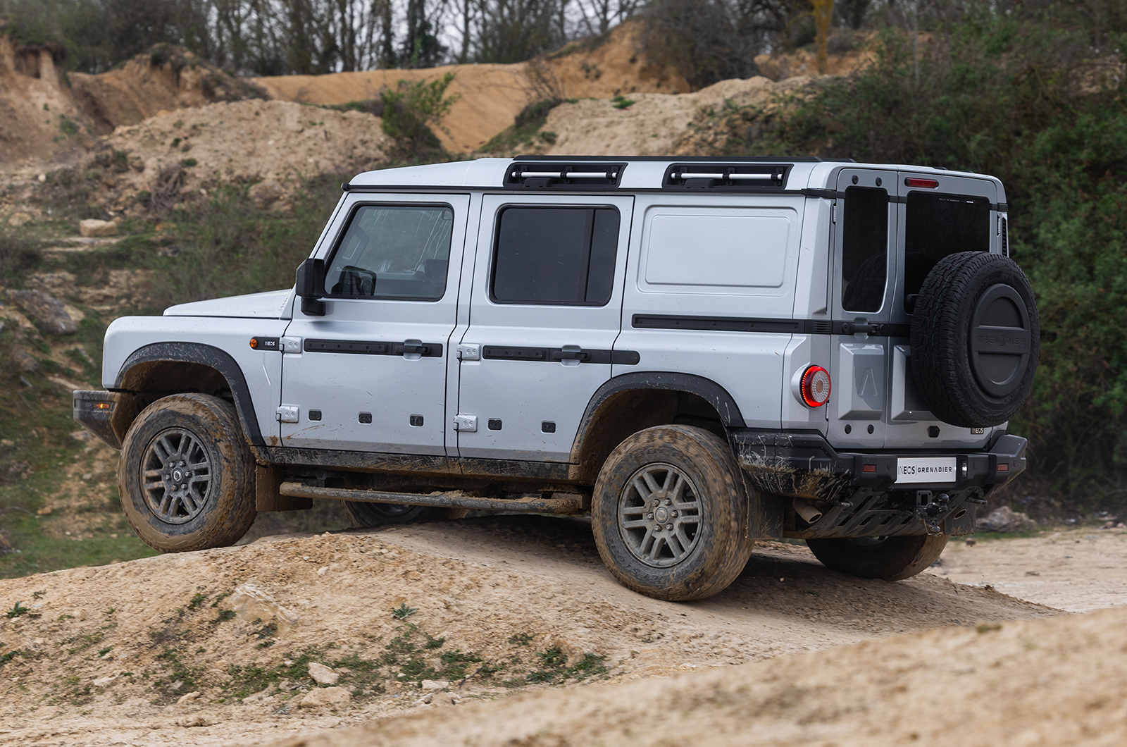 Ineos Grenadier Commercial off-roading