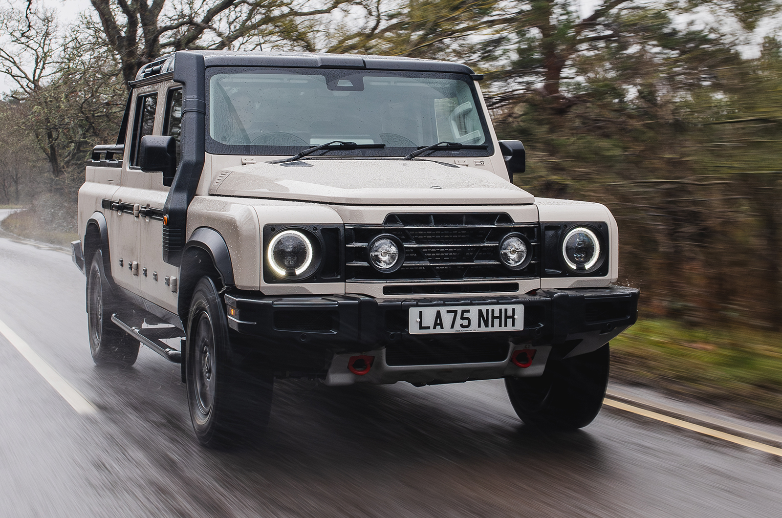 Ineos Grenadier Quartermaster driving