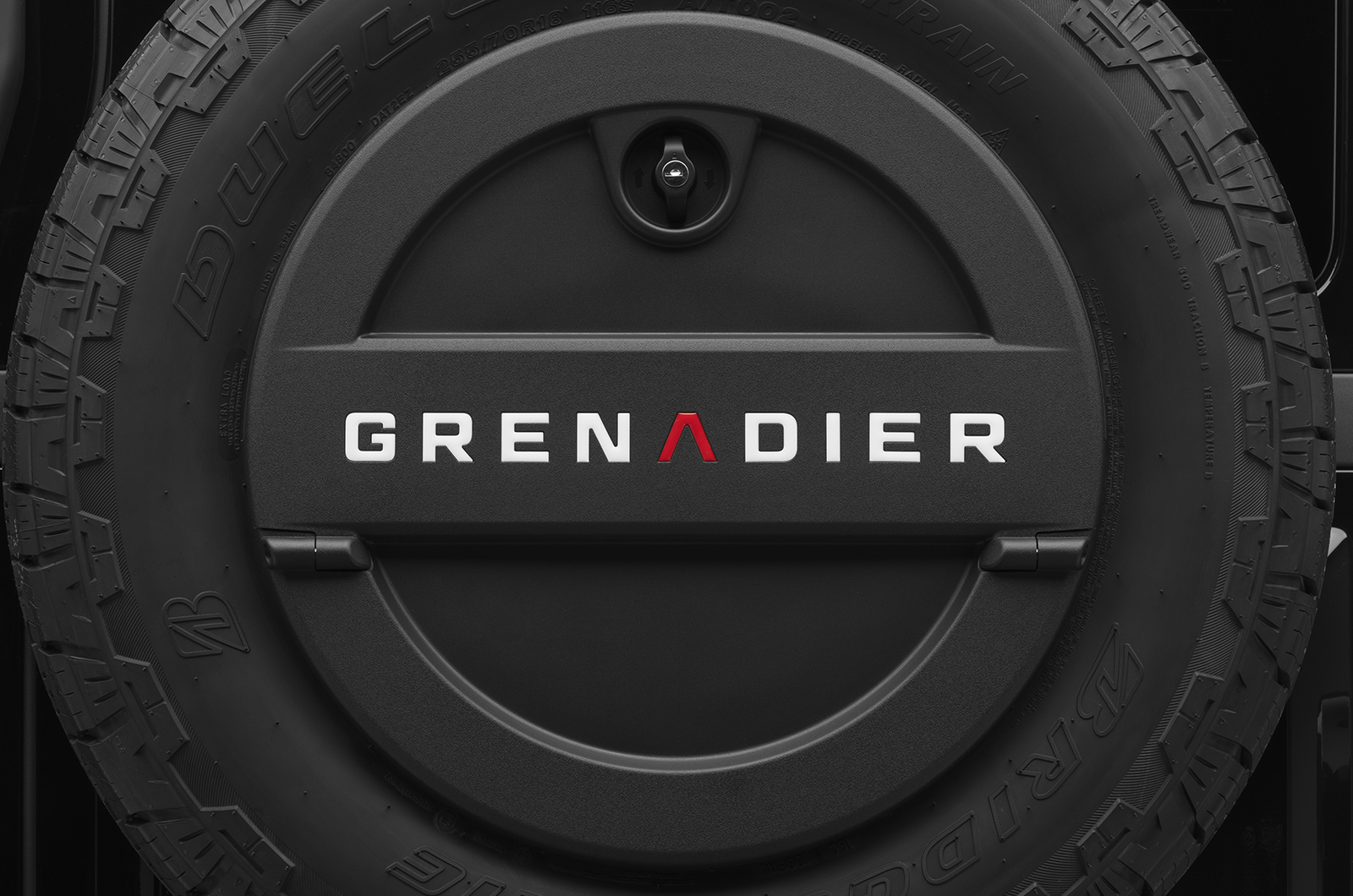 Ineos Grenadier Commercial spare wheel