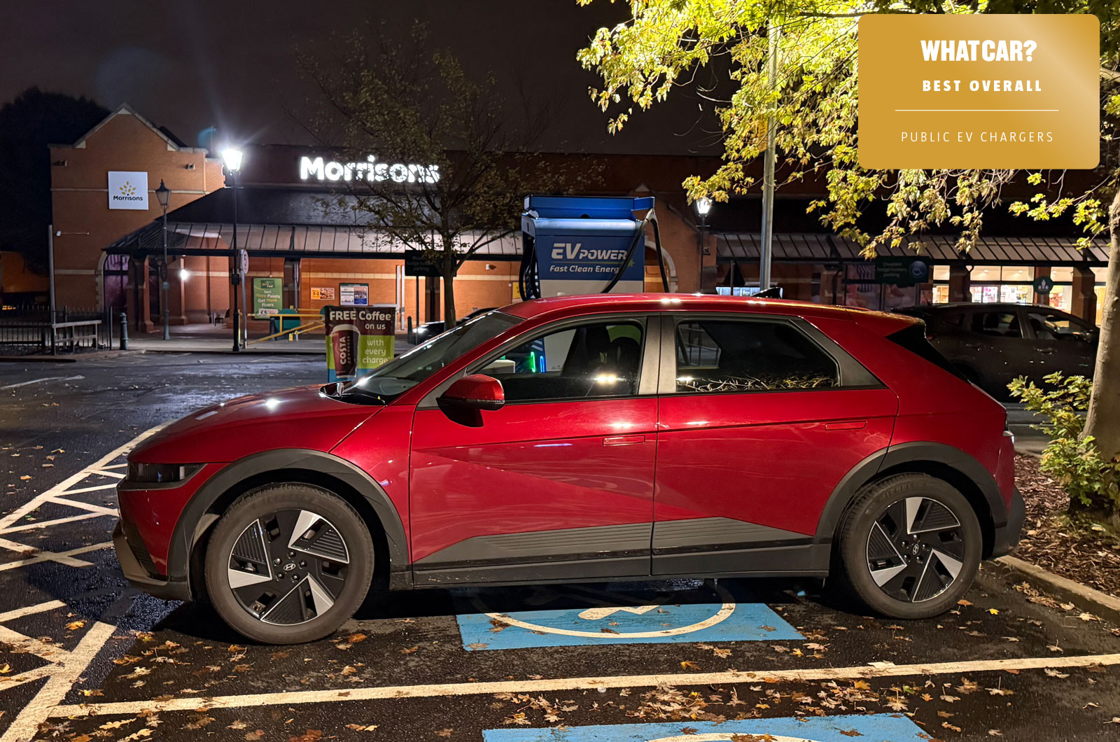 Ioniq-5-at-MFG-public-EV-charger with logo