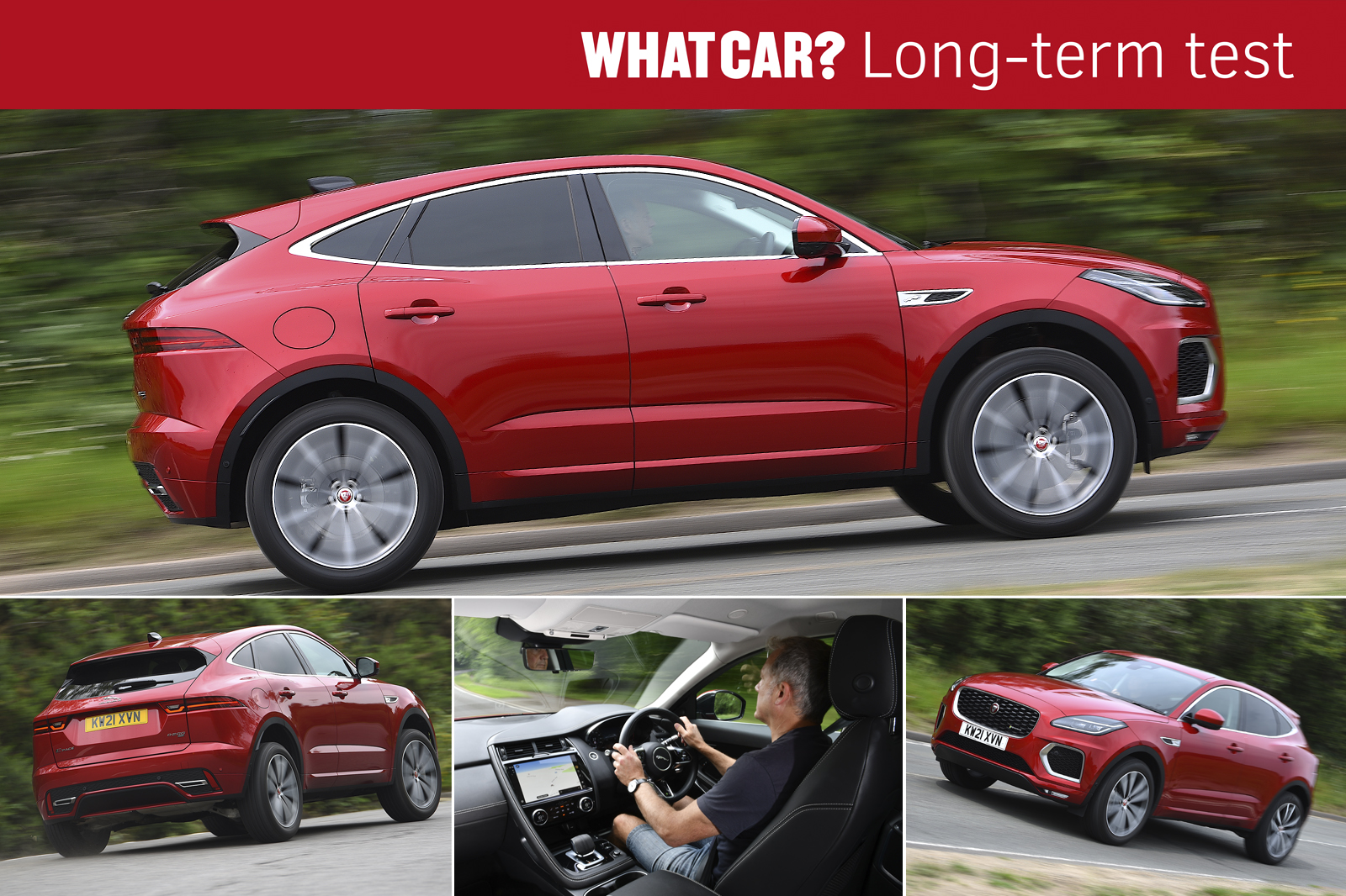Jaguar I-Pace reader test team