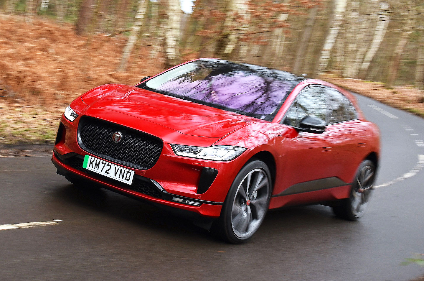 Jaguar I-Pace front cornering