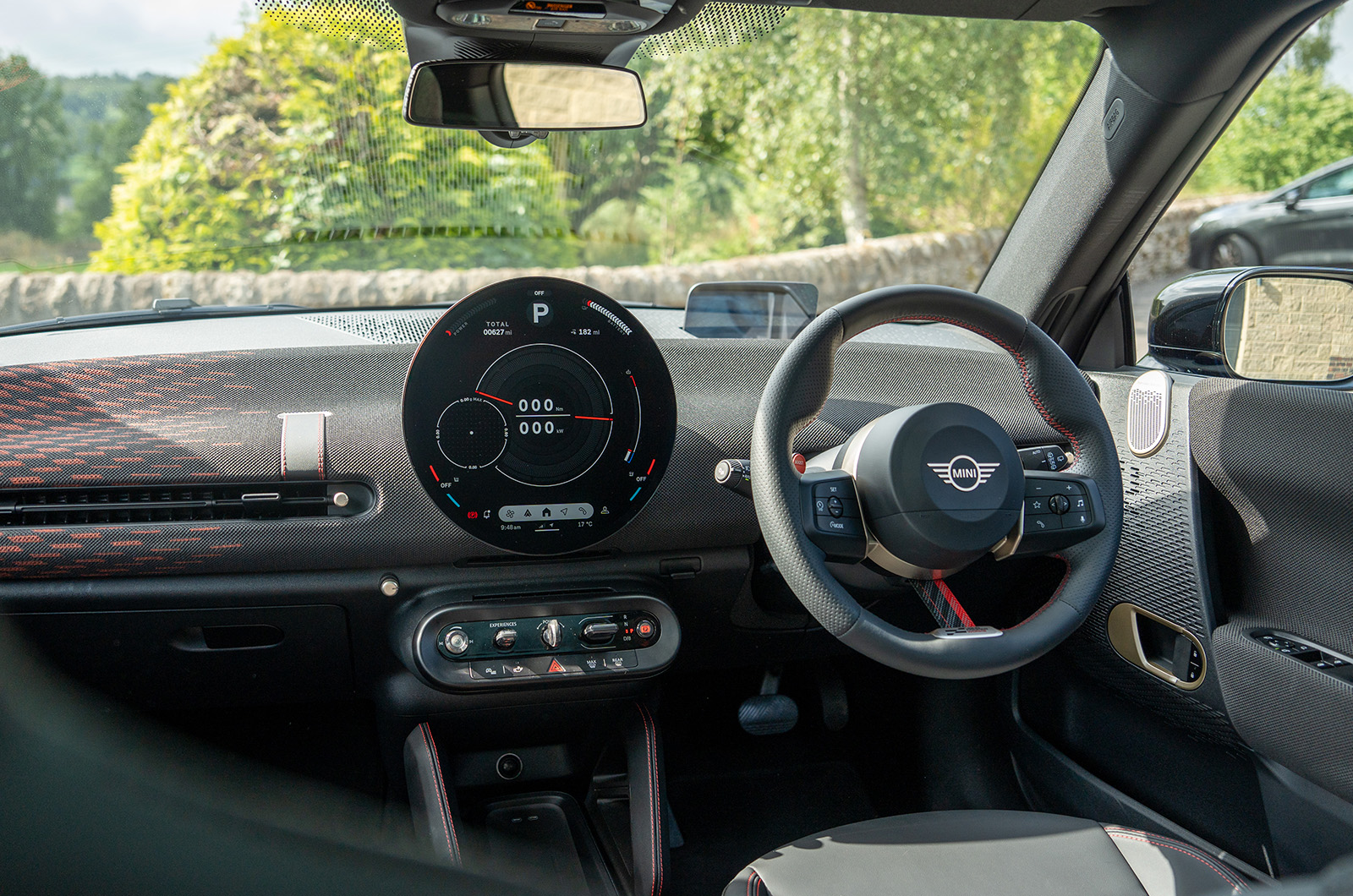 MINI JCW Aceman wide interior shot
