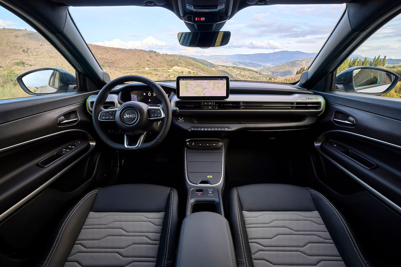 Jeep Avenger 4xe dashboard