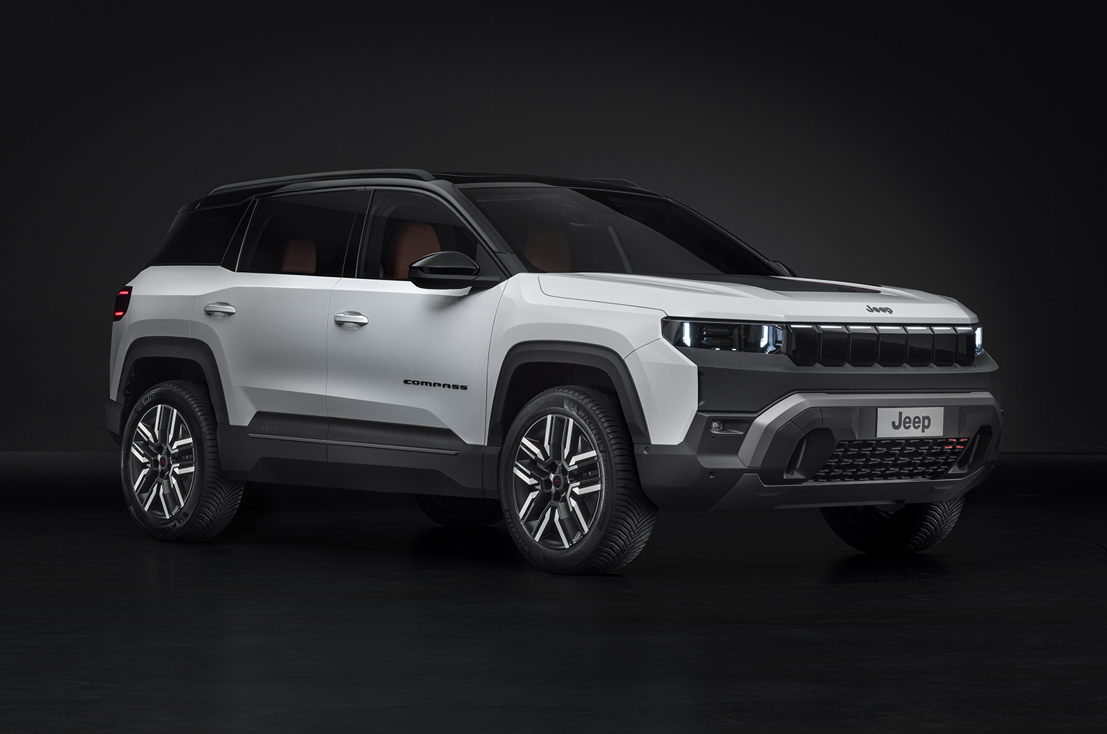Jeep Compass front three quarters static