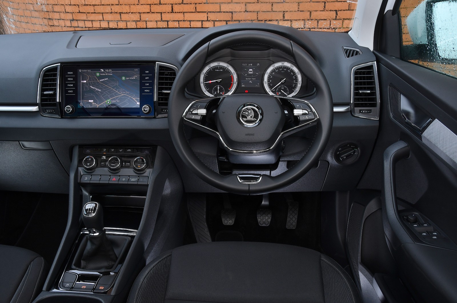 New Skoda Karoq dashboard