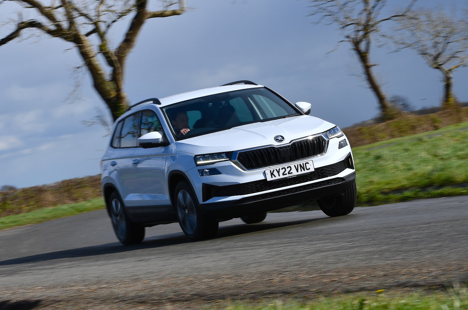 New Skoda Karoq front 3/4