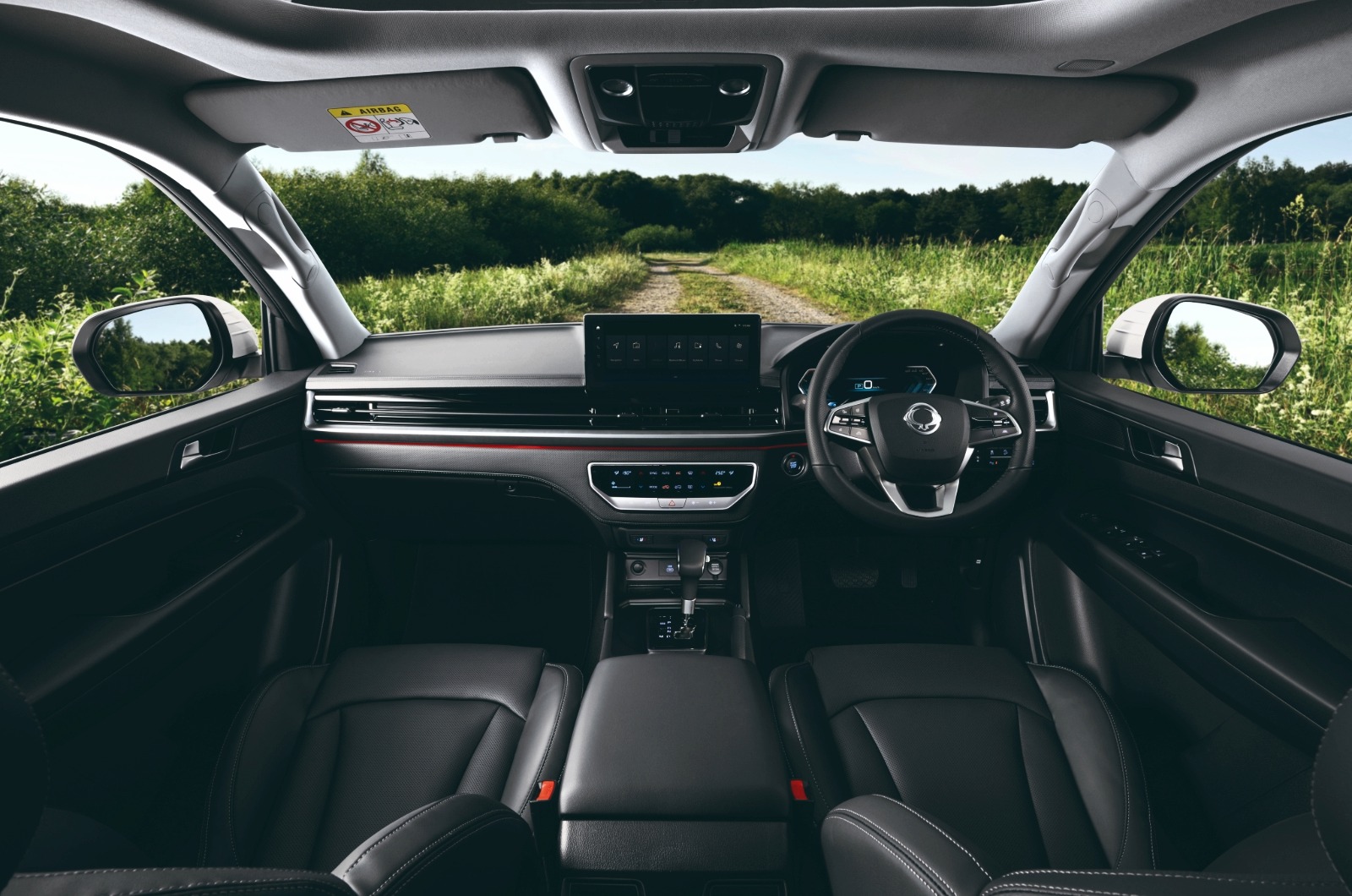 KGM Musso dashboard