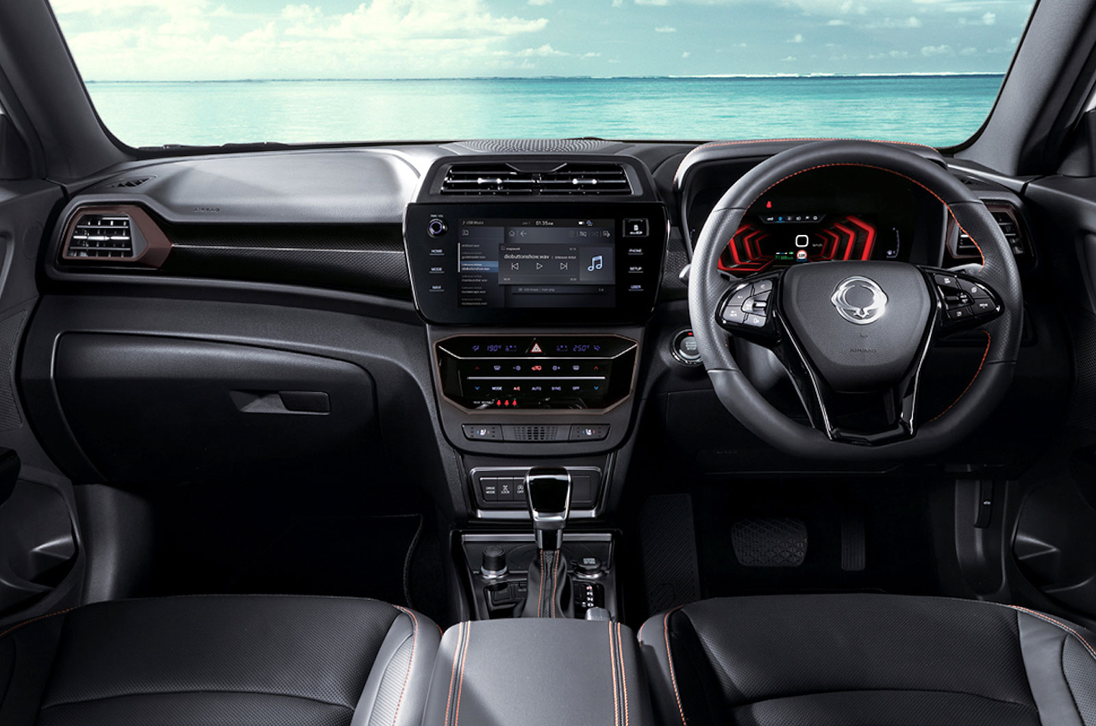 KGM Tivoli dashboard