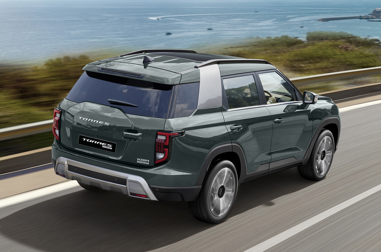 KGM Torres hybrid rear driving