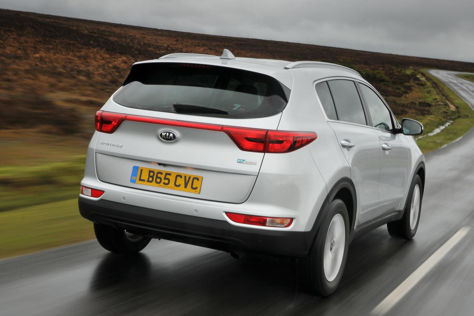 Used Kia Sportage 2016-2021 rear
