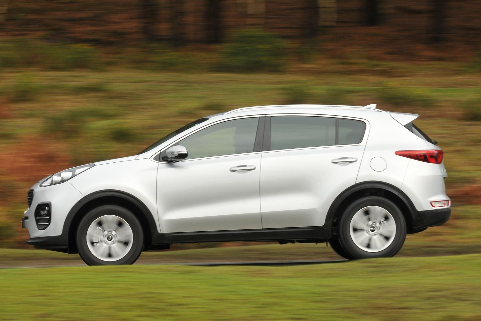 Used Kia Sportage 2016-2021 side