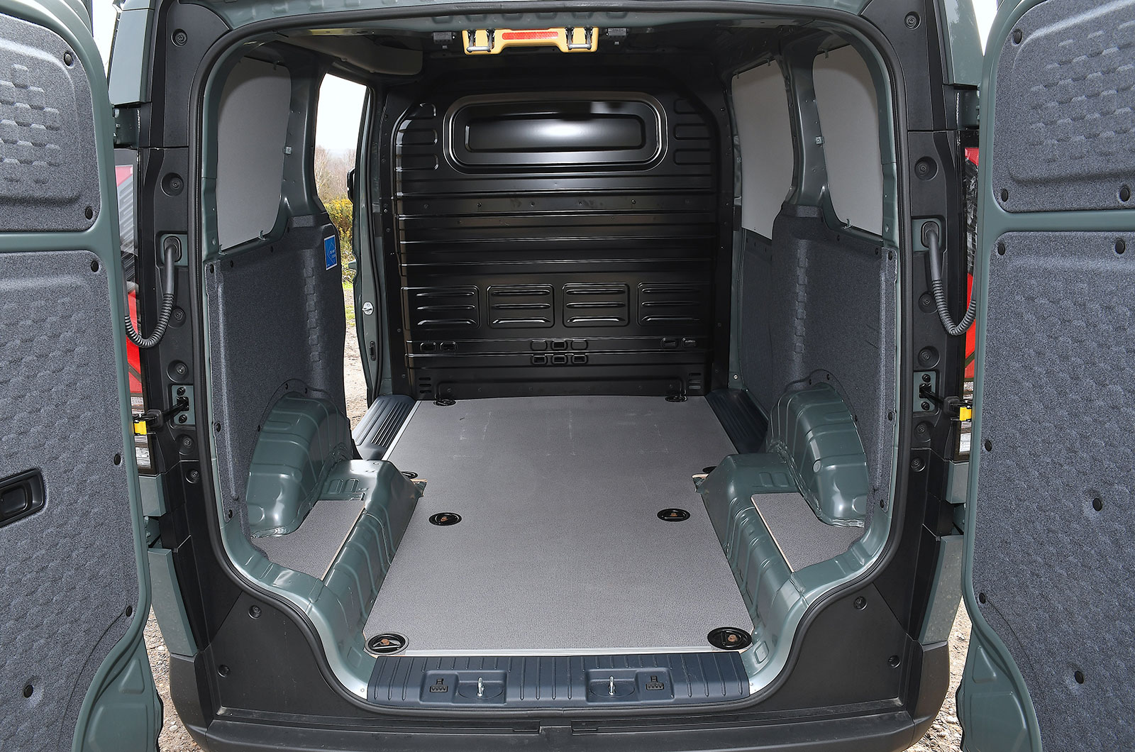 Kia PV5 rear cargo space