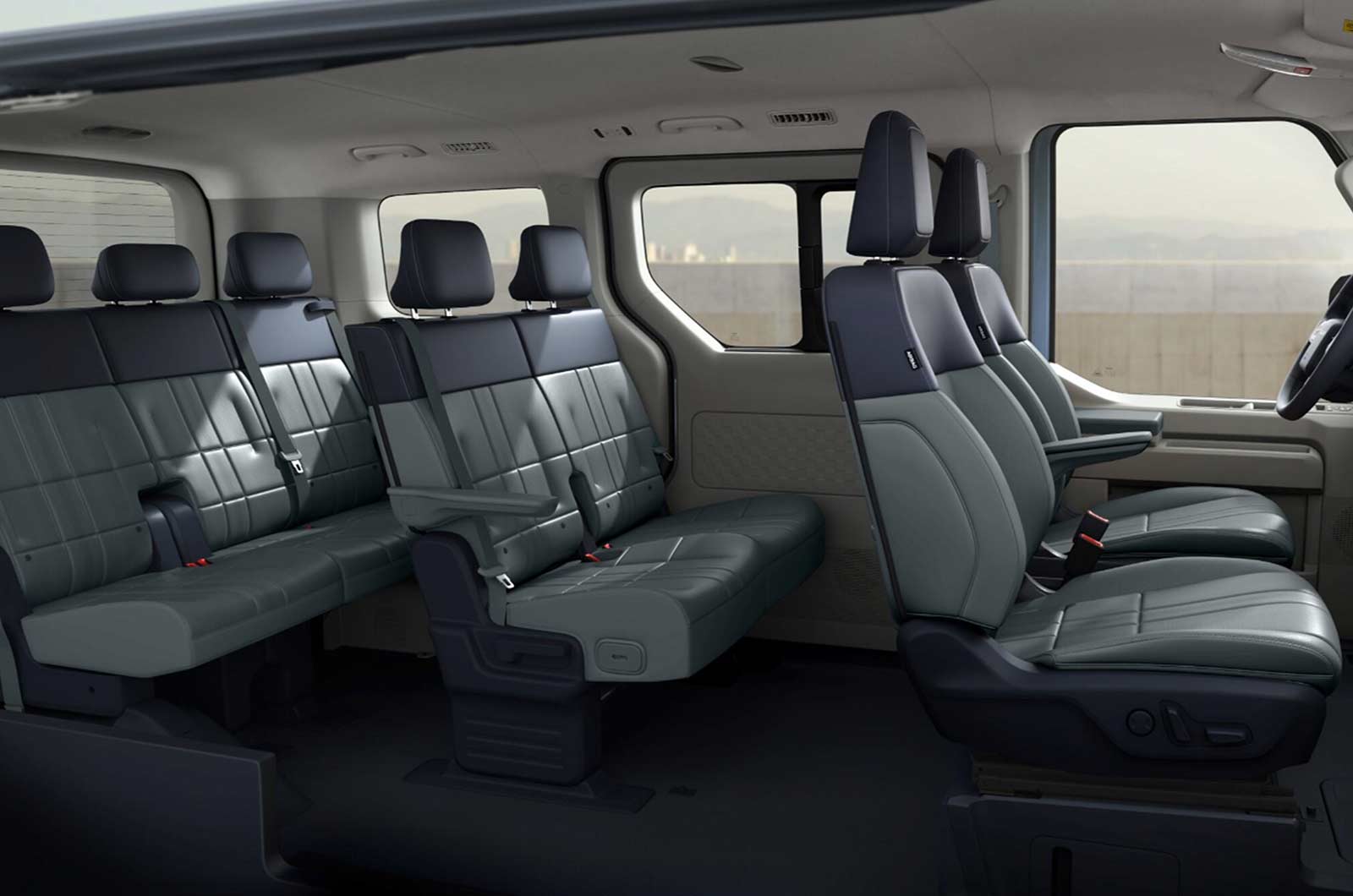 Kia PV5 seven-seater interior