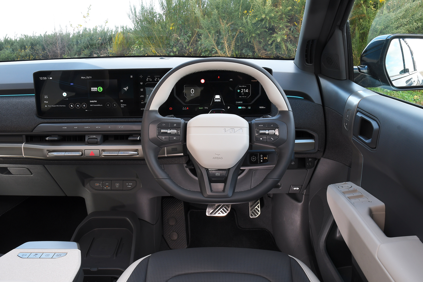 Kia EV3 dashboard