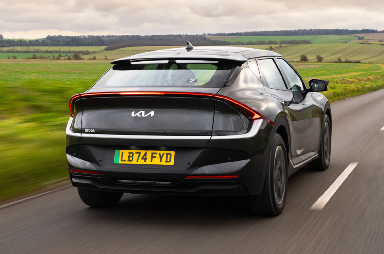 Kia EV6 Air rear driving