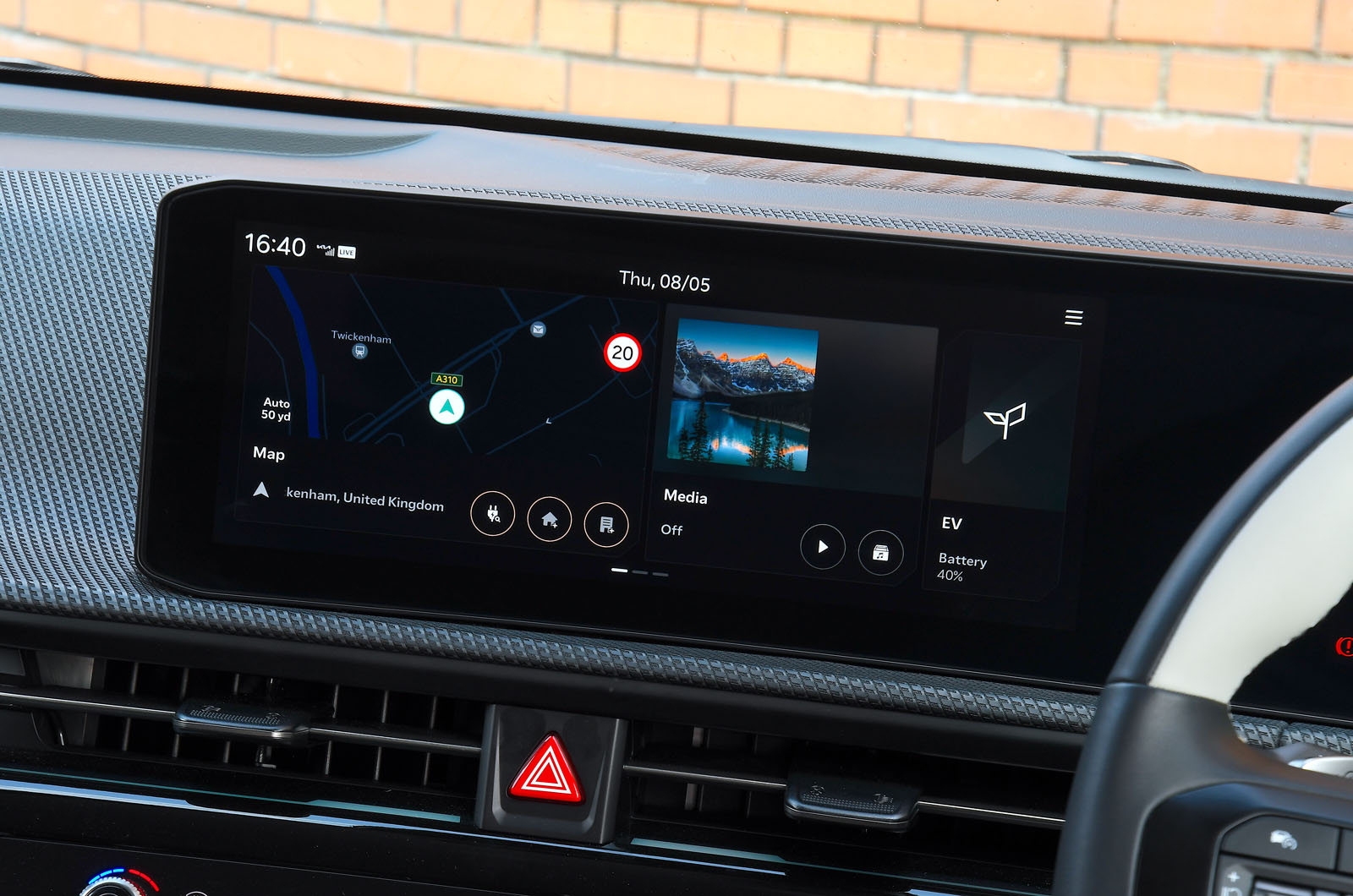 Kia EV6 touchscreen