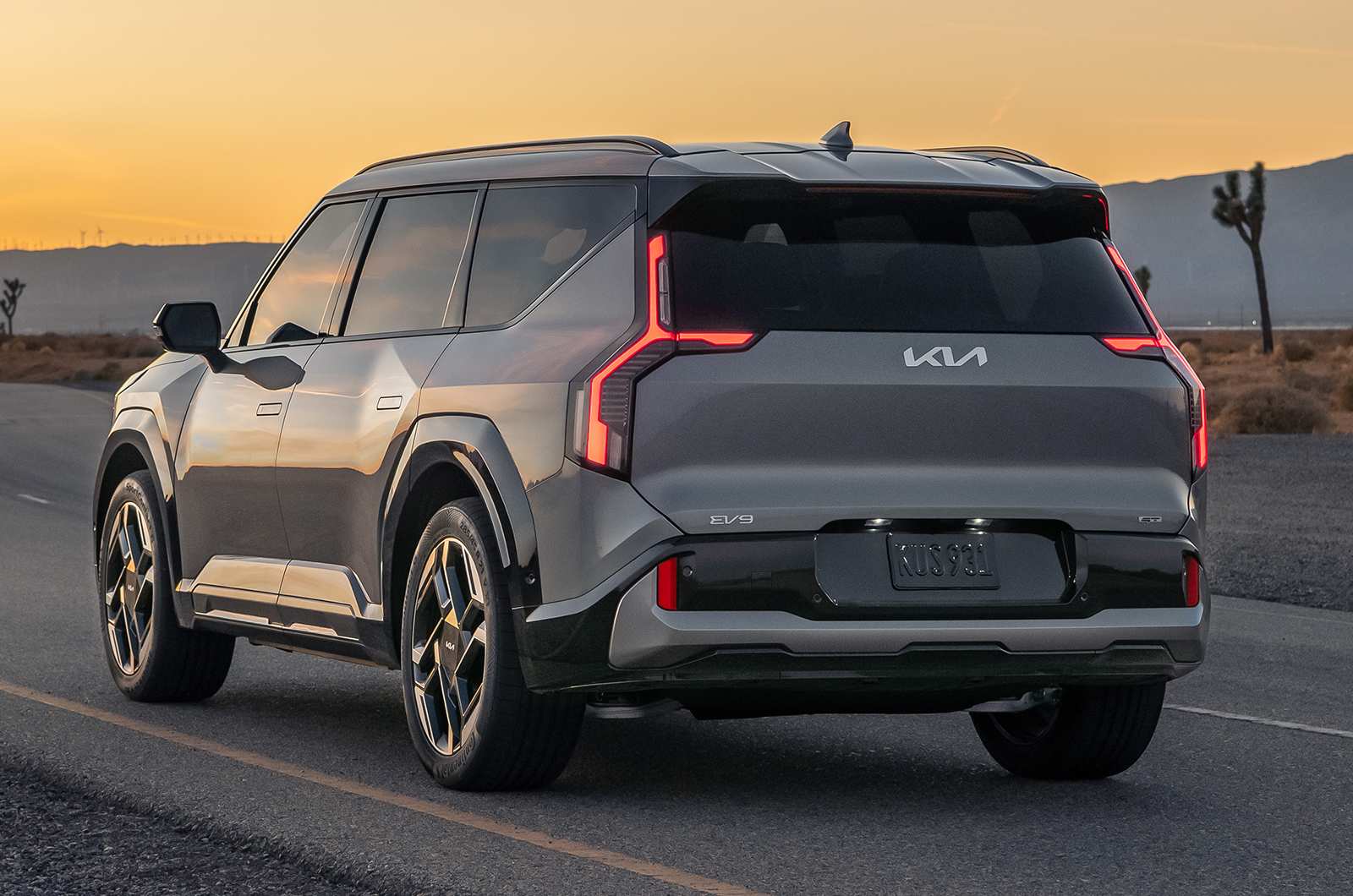 Kia EV9 GT rear