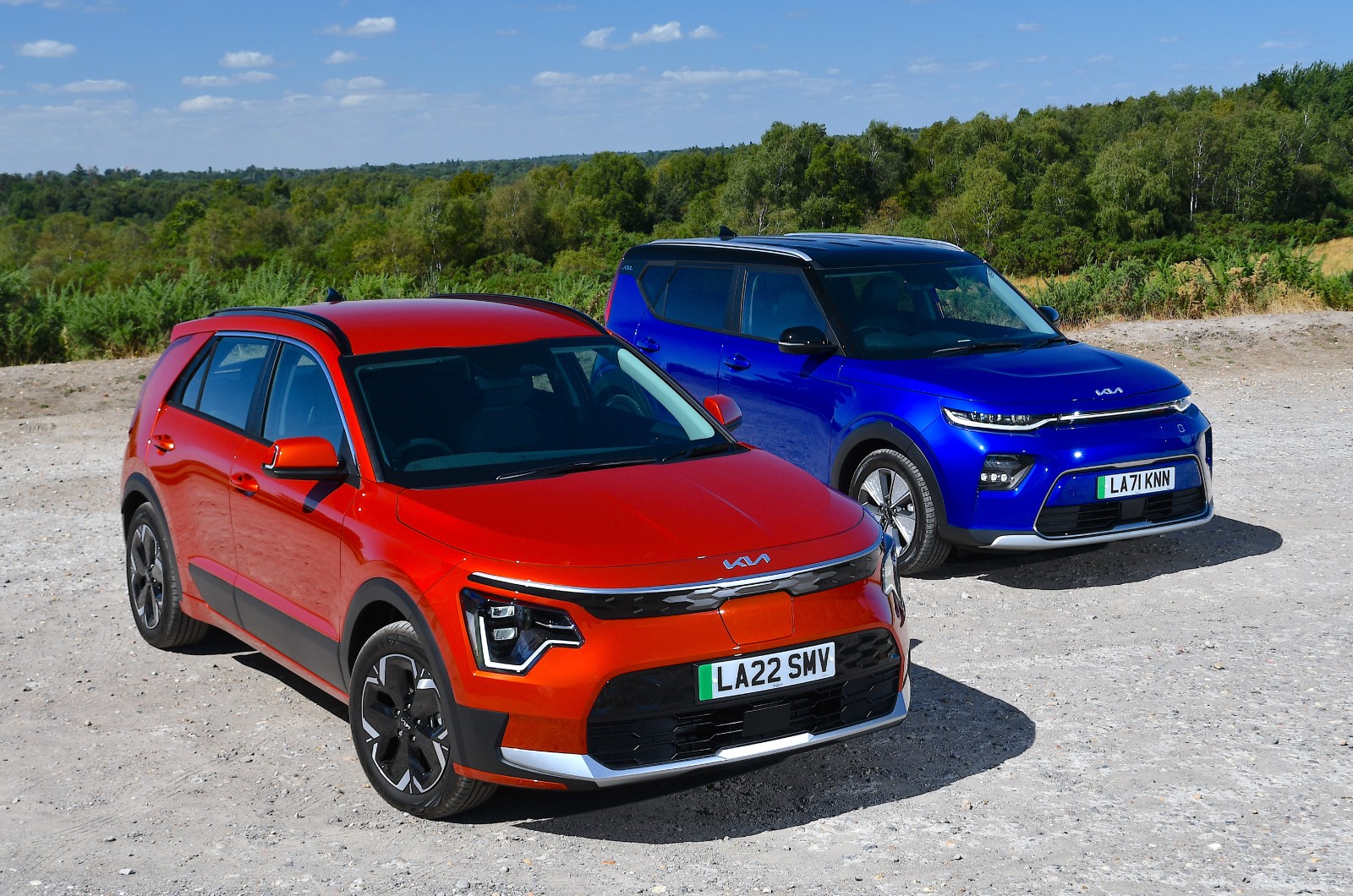 Kia Niro EV vs Kia Soul EV