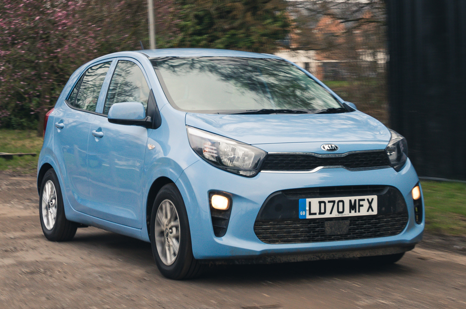 Kia Picanto front driving