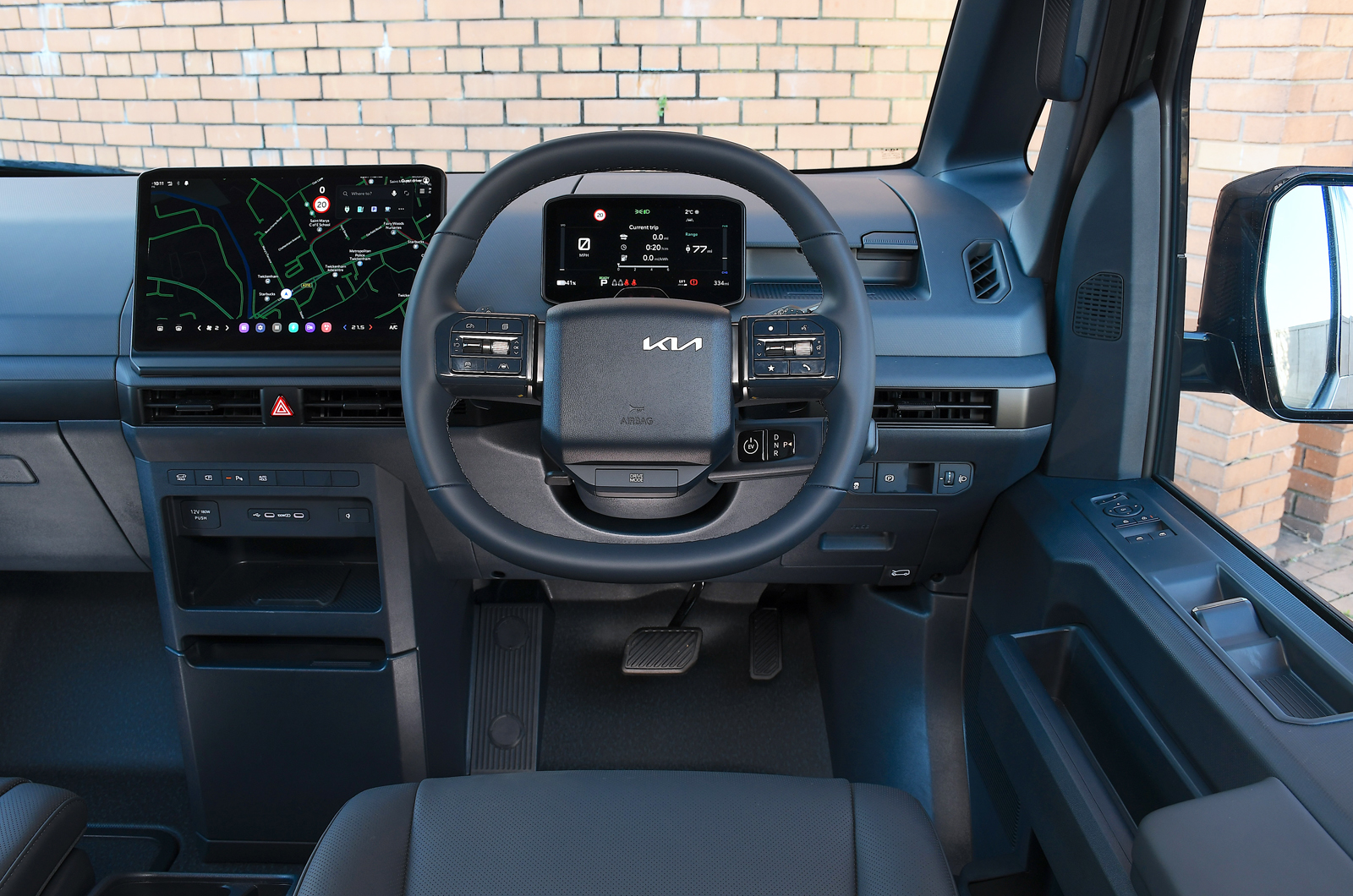 Kia PV5 dashboard