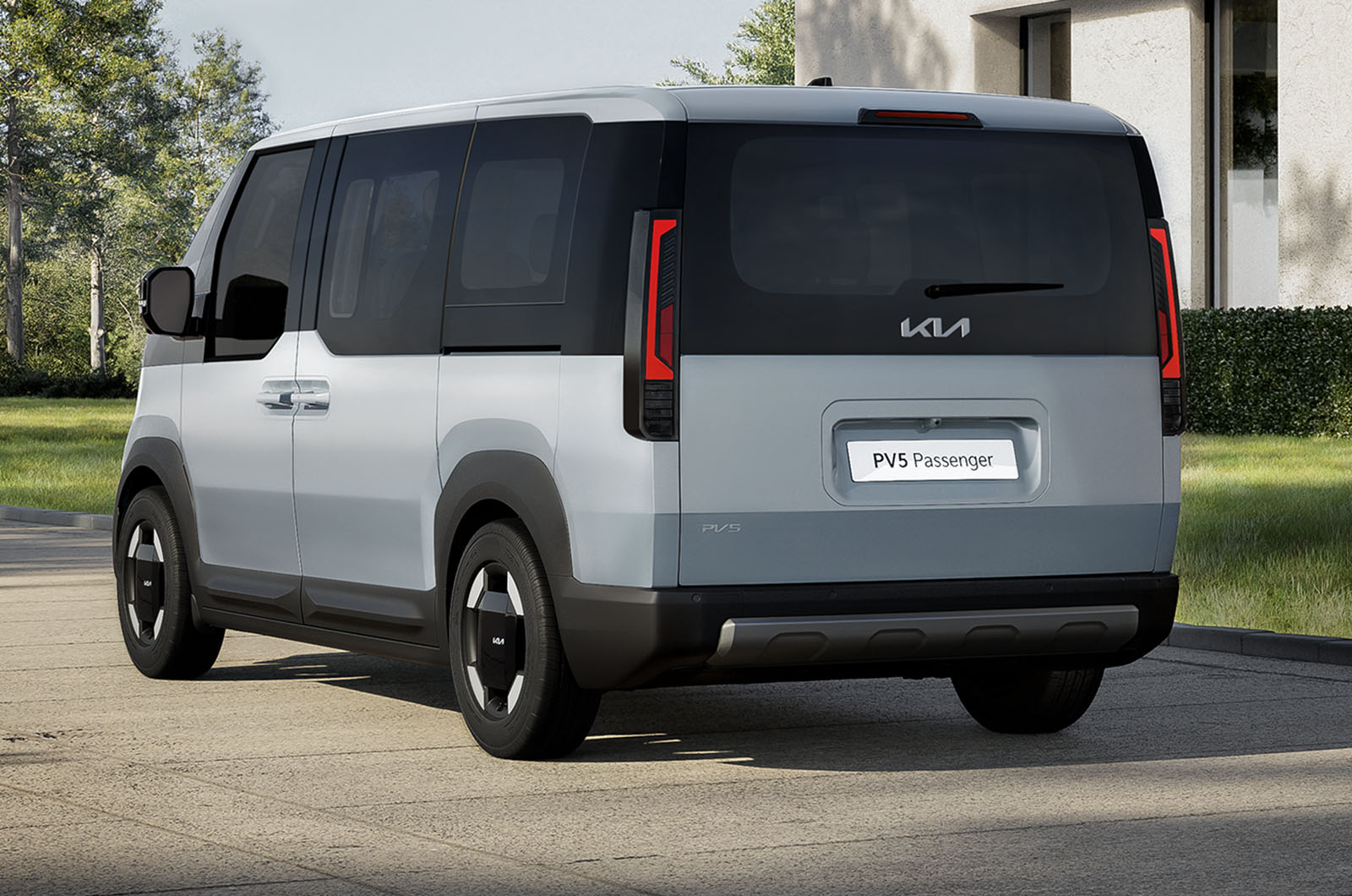 Kia PV5 Passenger rear quarter
