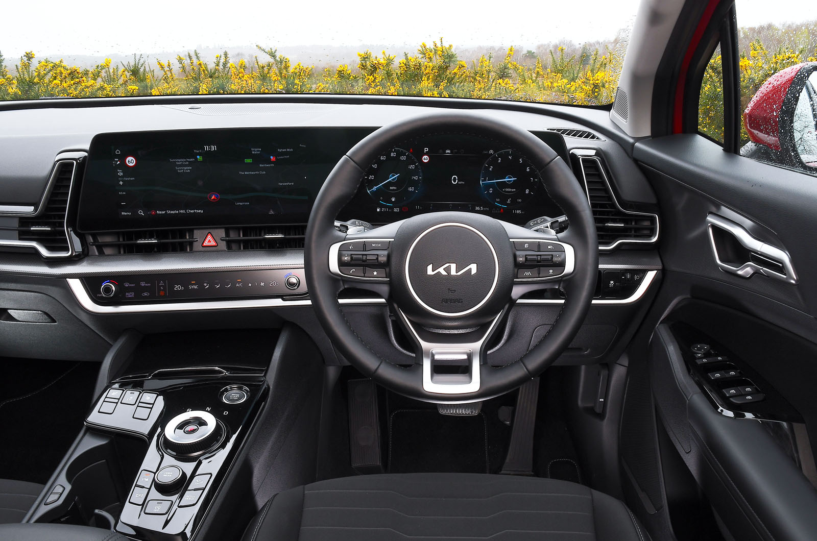 Kia Sportage dashboard