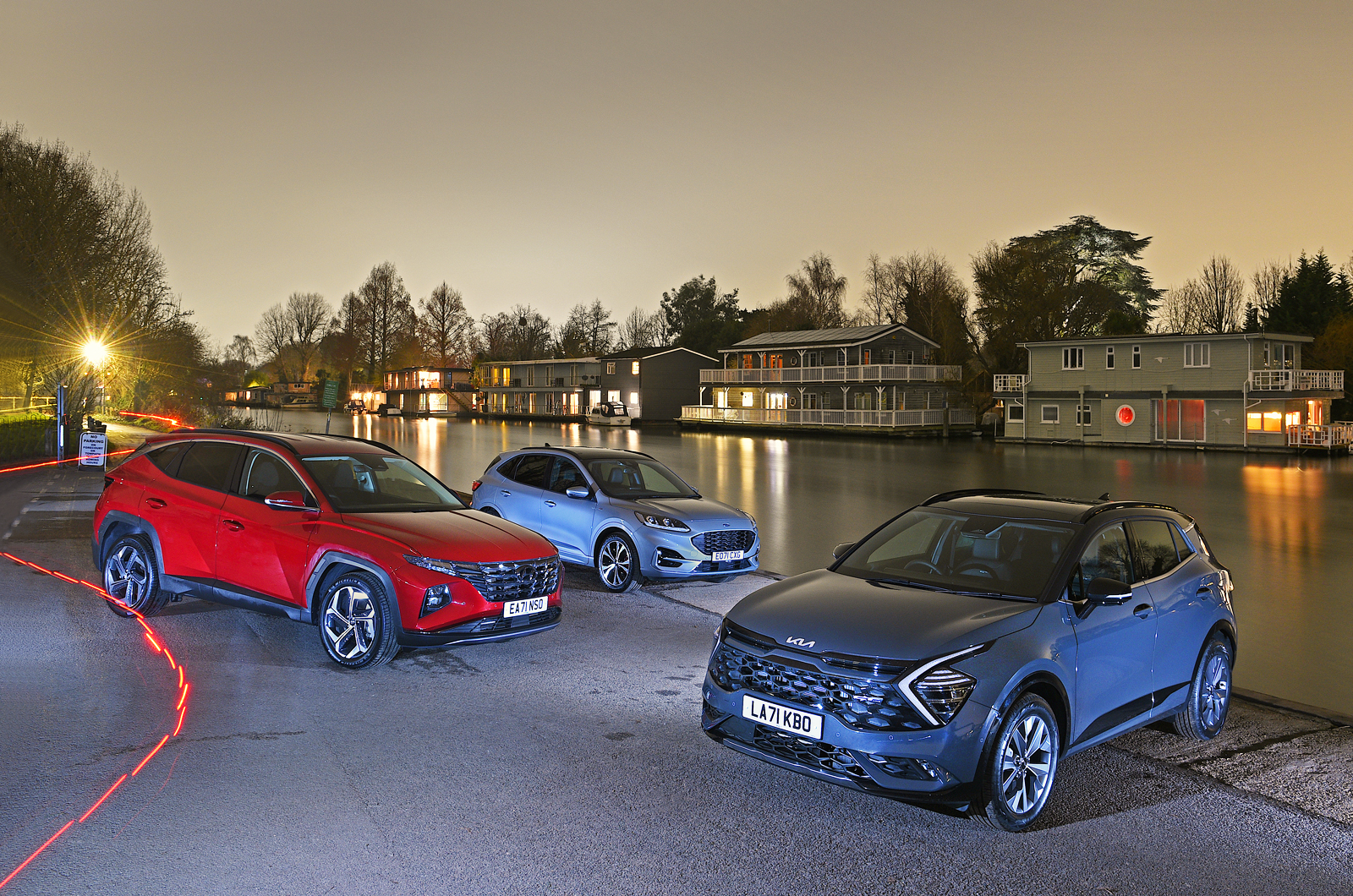 New Kia Sportage vs Ford Kuga vs Hyundai Tucson