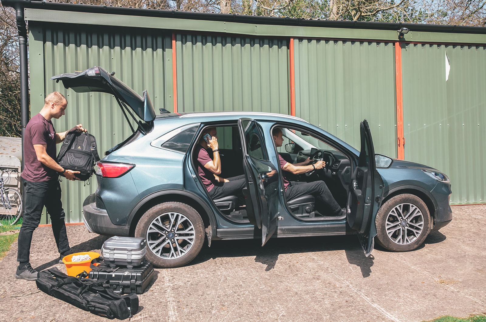 Max with Ford Kuga