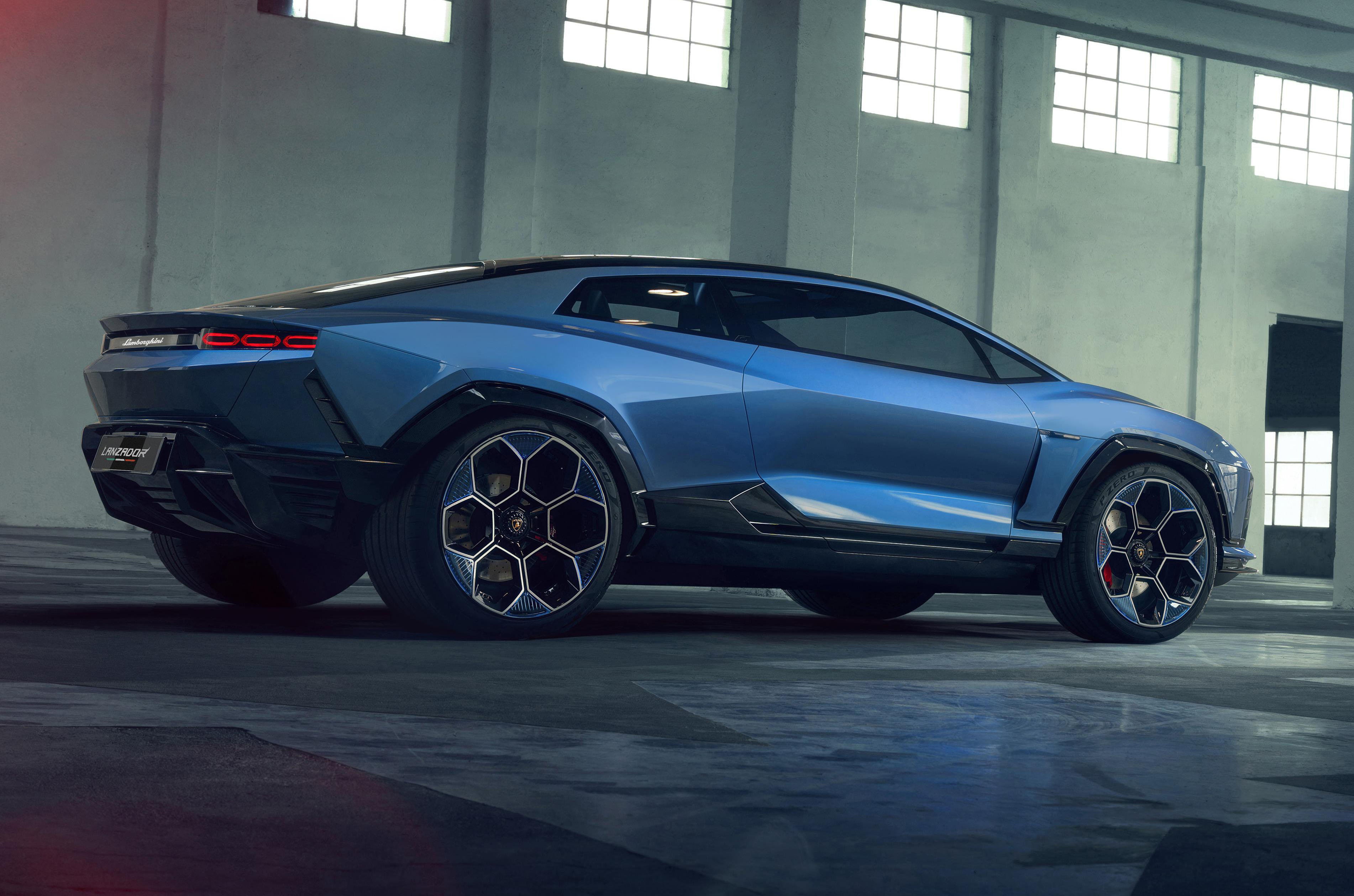 Lamborghini Lanzador concept rear static