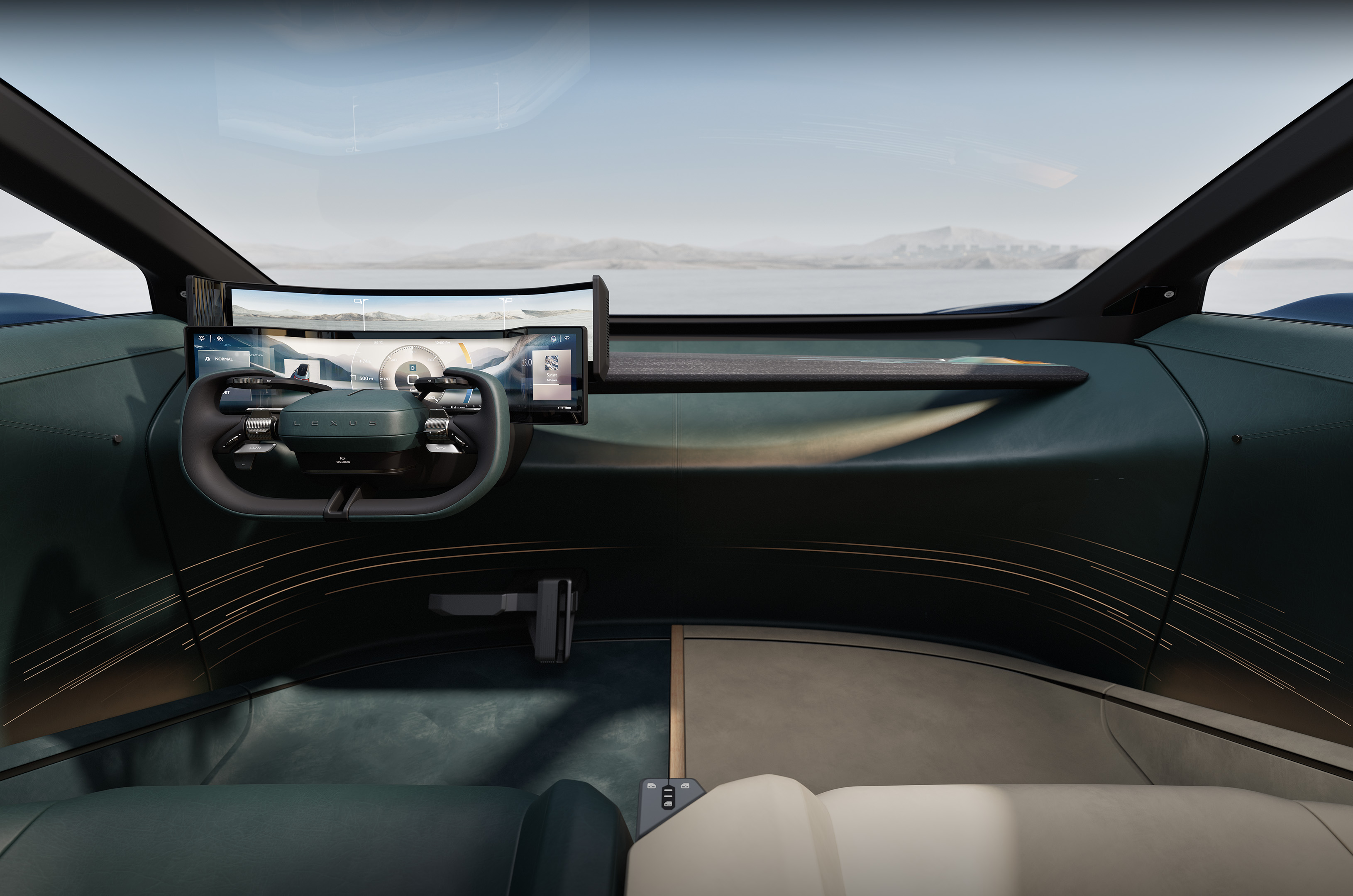 Lexus LS Coupé concept interior