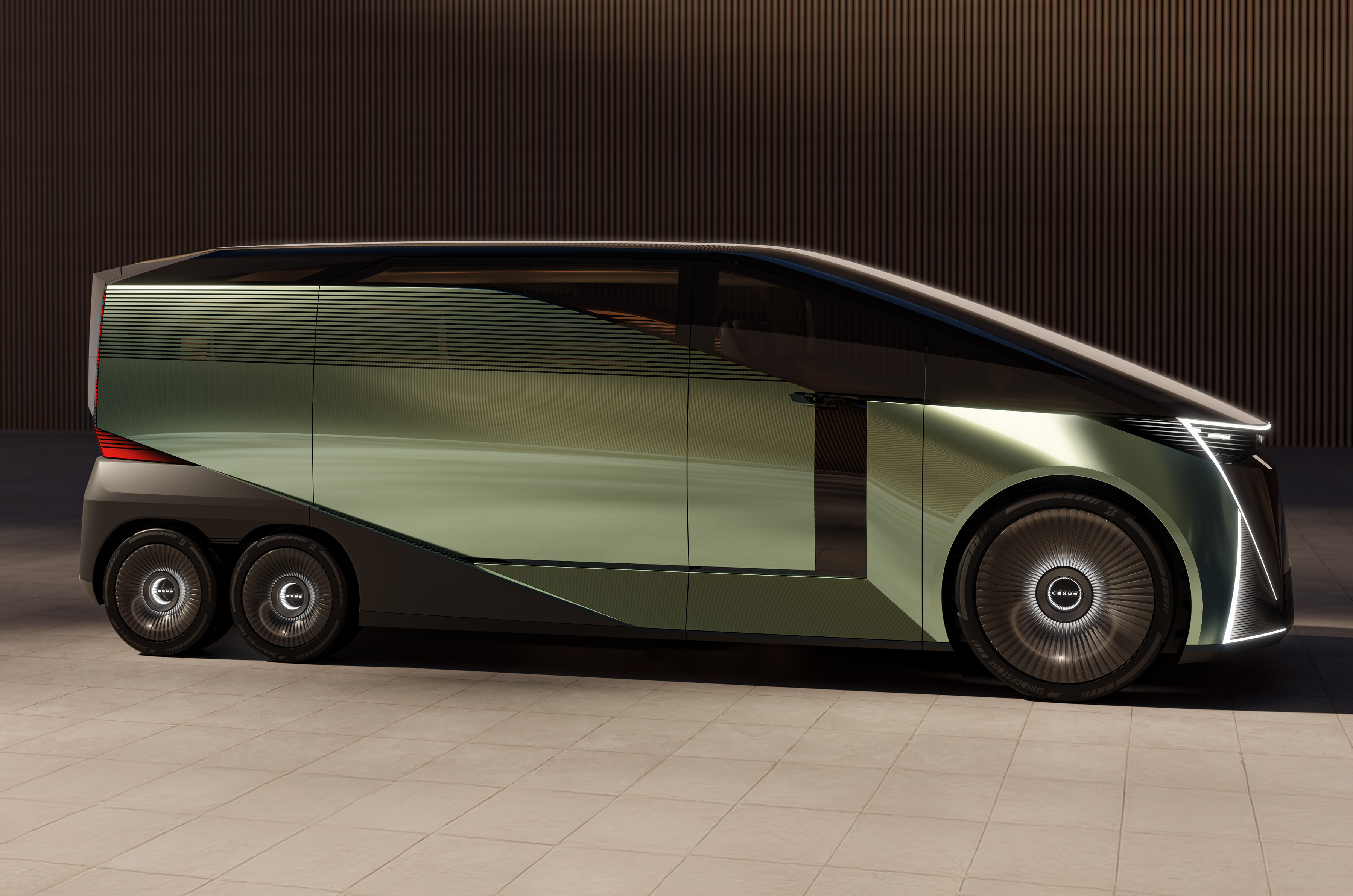 Lexus LS MPV concept side static