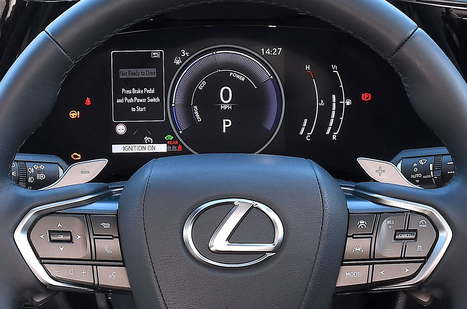 Lexus NX driver display