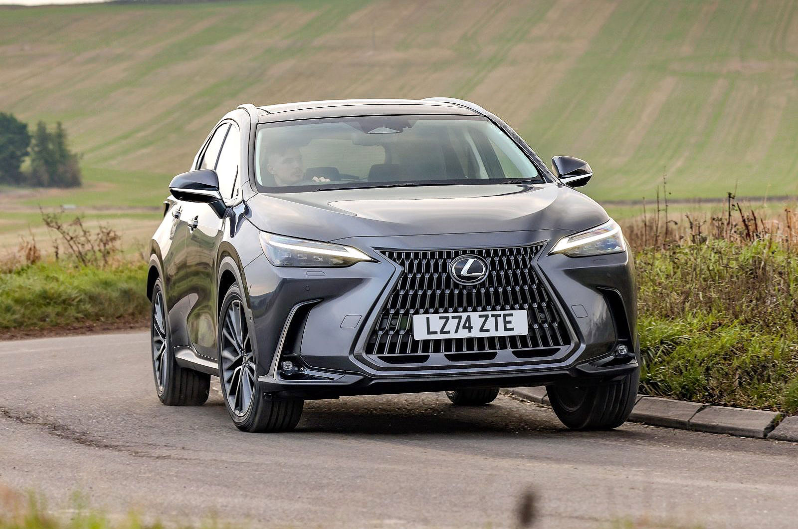 Lexus NX front cornering