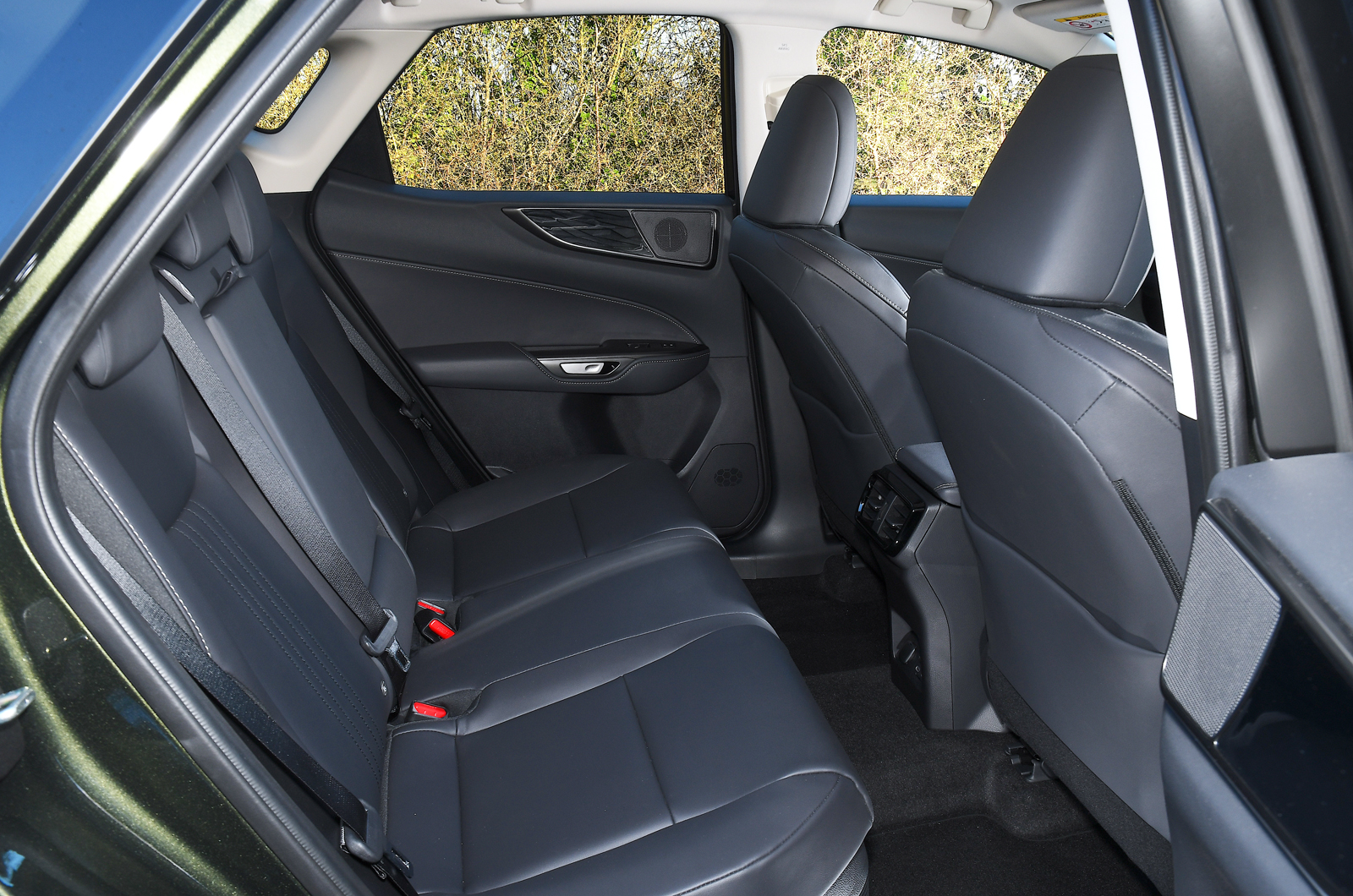 Lexus NX rear seats