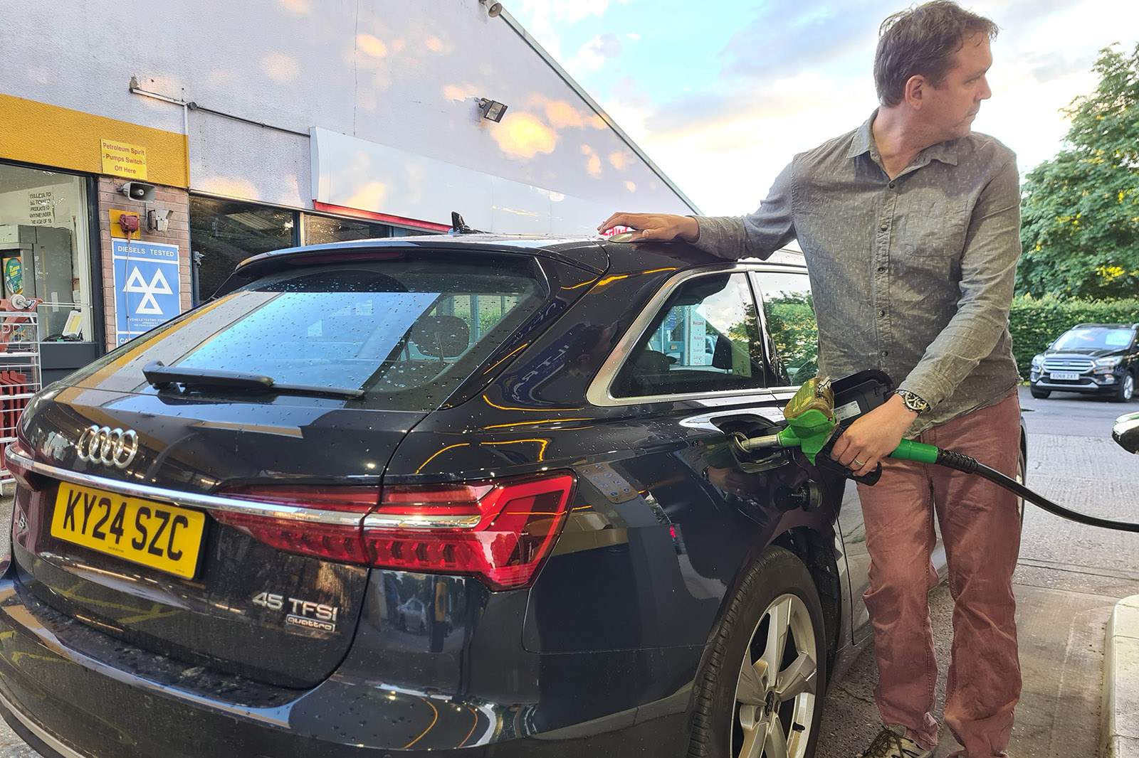 Audi A6 Avant long-term test filling up